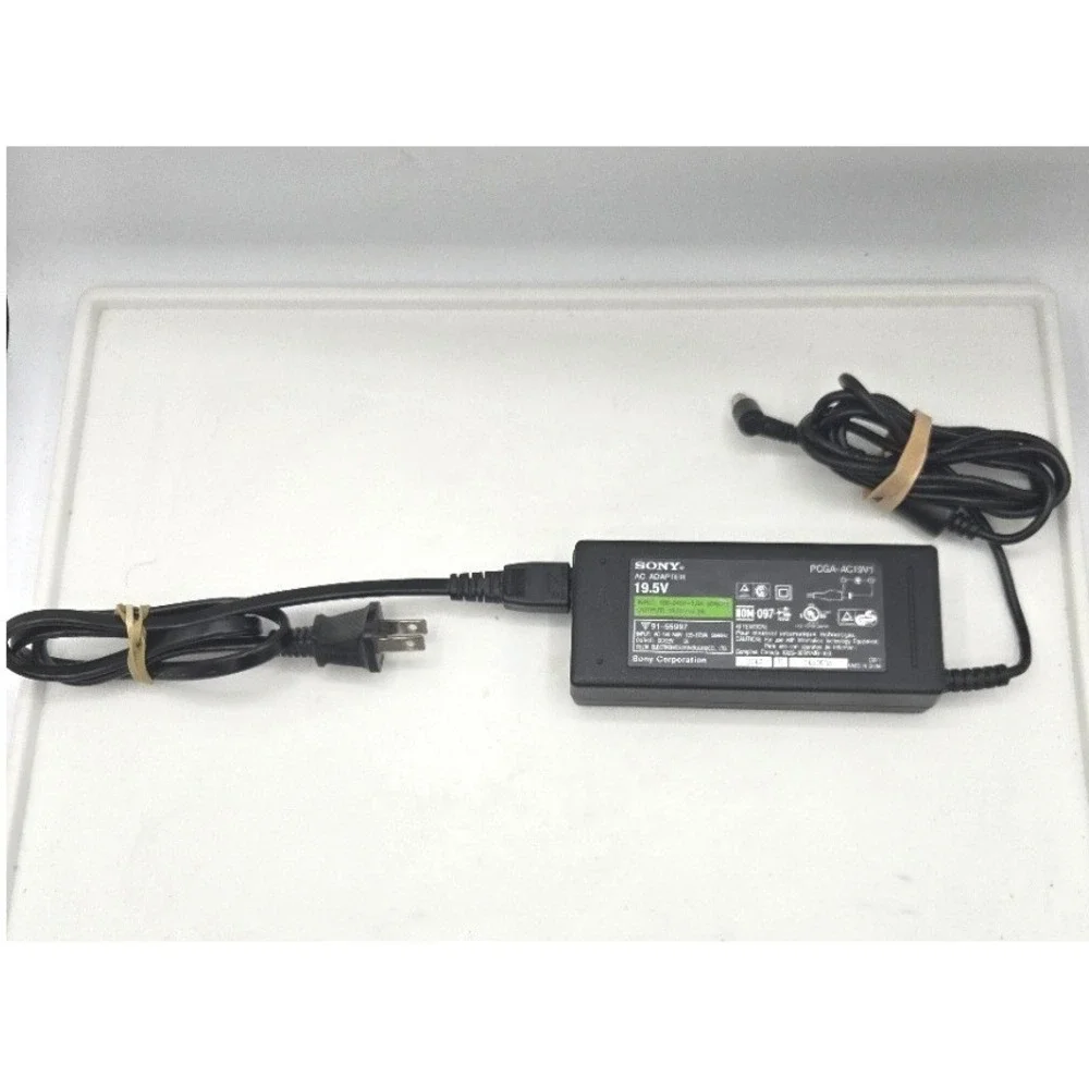 Sony PCGA-AC19V1 19.5V 3A AC Adapter‎ Power Supply for Vaio Laptops